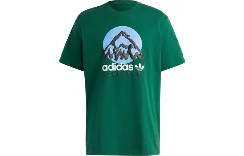 Adidas Originals T Shirt Men's Dark Green