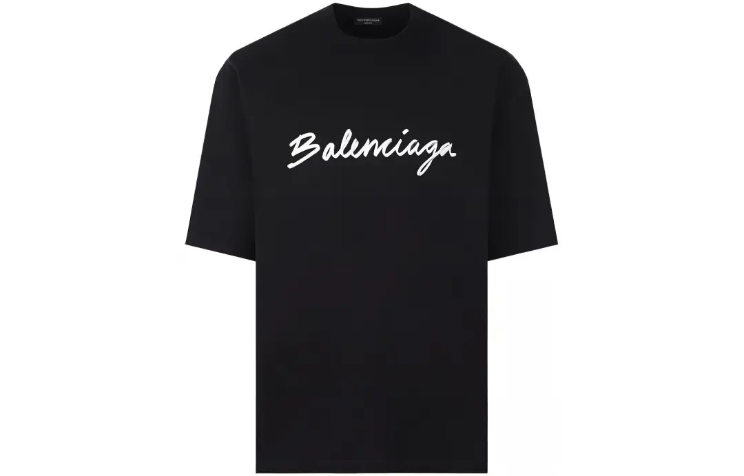 Balenciaga Script Logo T shirt