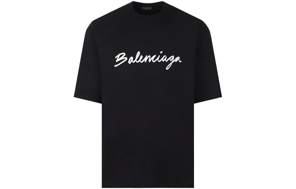 Balenciaga Script Logo T shirt