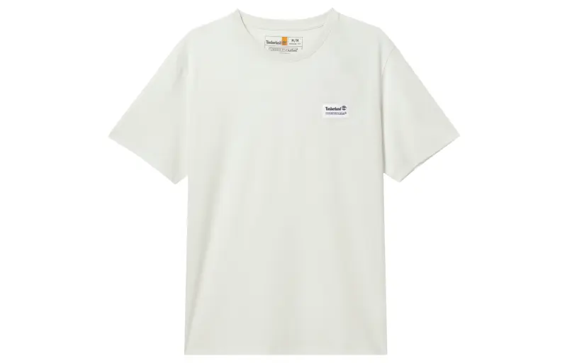 Timberland T Shirt Men's Vintage White