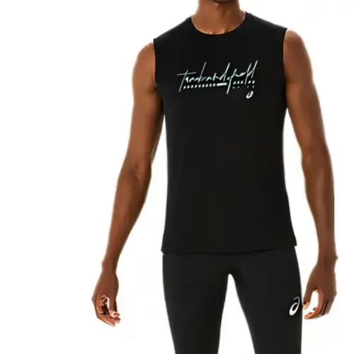 ASICS Tank Top Men's High Performance Black