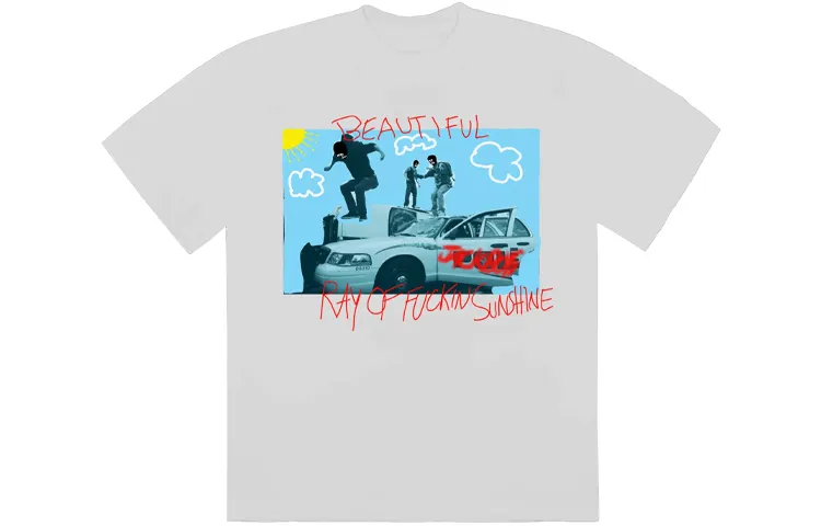 Travis Scott Jackboys Ray Of Sunshine T Shirt