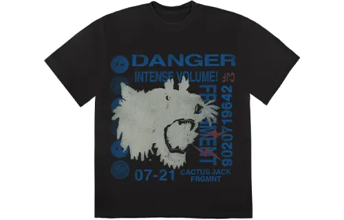 Travis Scott Cactus Jack For Fragment Danger Tee