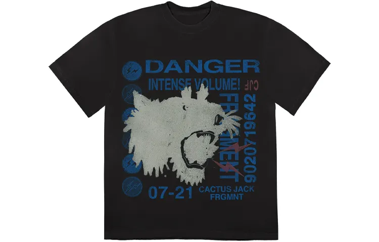 Travis Scott Cactus Jack For Fragment Danger Tee