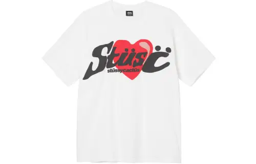 Stussy X Cactus Plant Flea Market Heart Tee