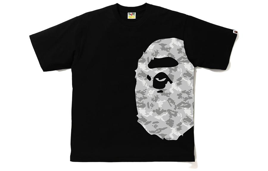 Bape Abc Dot Reflective Camo Side Ape Head Tee