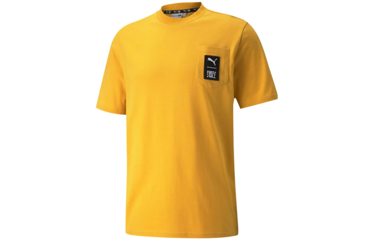 PUMA x First Mile T Shirt Men's Earth Yellow