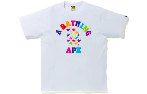 Bape Sta Pattern College Tee
