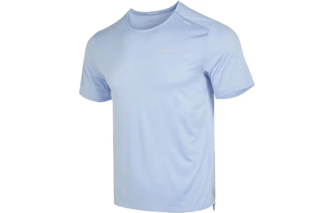 Nike Dri Fit Running T Shirt Men's Blue