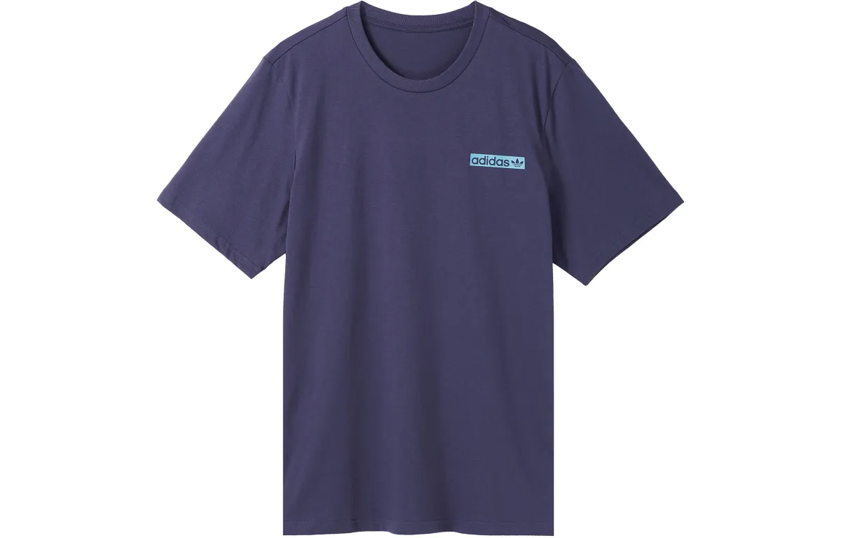 Adidas Originals T Shirt Men's Dark Navy Blue