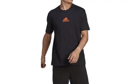 Adidas Originals NATURE GRAPHIC T Shirt Men's Black