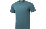 Li Ning Fitness Series T Shirt Men's Wild Duck Green Floral Gray