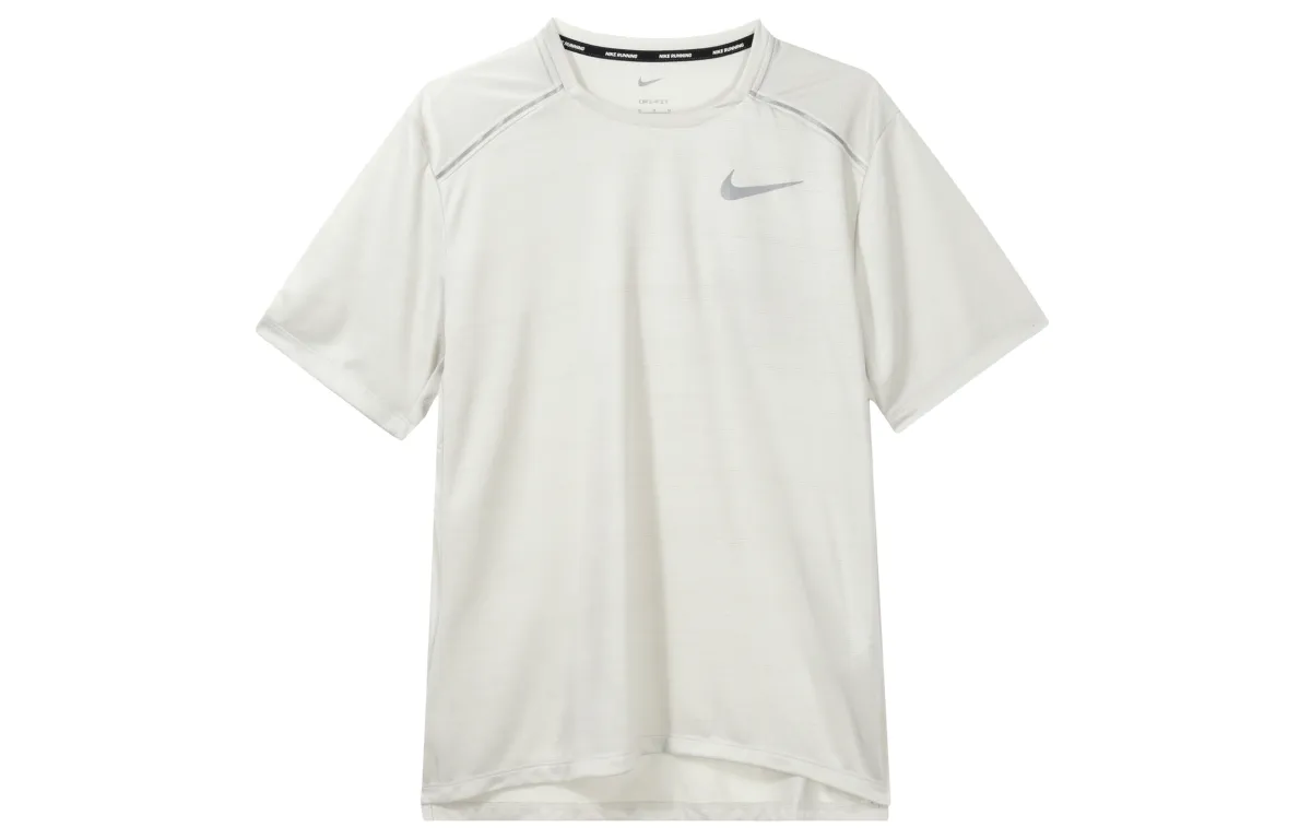 Nike Dri Fit Running T Shirt Men's White
