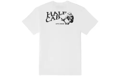 Vans T Shirts Unisex White Crew Neck Moderate Straight Fit