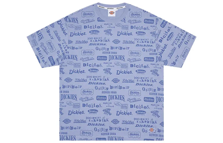 Dickies SS22 T Shirt Unisex Gray Blue