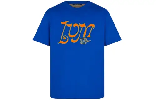 Louis Vuitton 2010s LVM-intarsia T-shirt