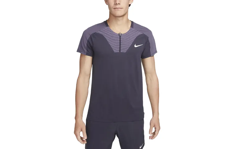 Nike Dri FIT ADV Court T Shirt Men's Purple