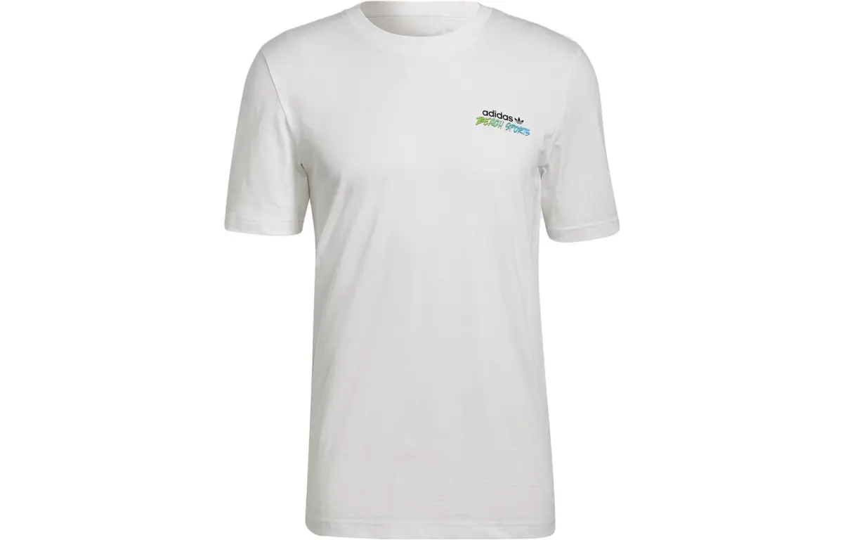 Adidas Originals Drop Shoulder Sleeve T Shirt Men's White