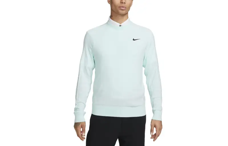 Nike T Shirts Men's Jadeite Ice Crew Neck Moderate Straight Fit