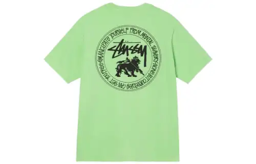 Stussy Rasta Dot Pigment Dyed Tee