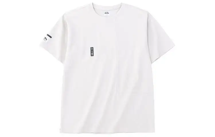 ANTA UNIT A T Shirts Men's Gray Crew Neck Moderate Straight Fit