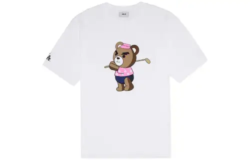 MLB T Shirts Unisex White Crew Neck Moderate Straight Fit