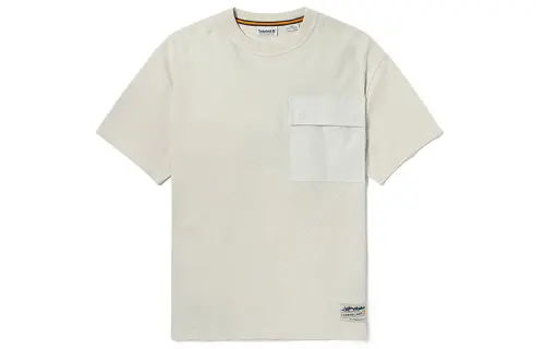 Timberland T Shirt Men's White Sand