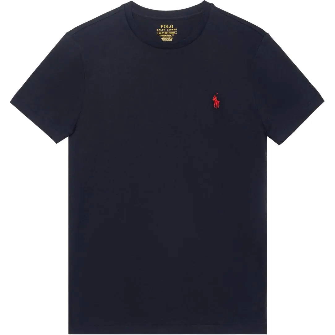 Polo Ralph Lauren T Shirt Slim Fit Men's Dark Blue