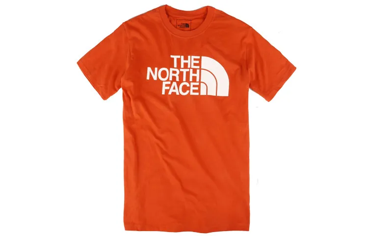THE NORTH FACE T Shirt Men's Orange Red
