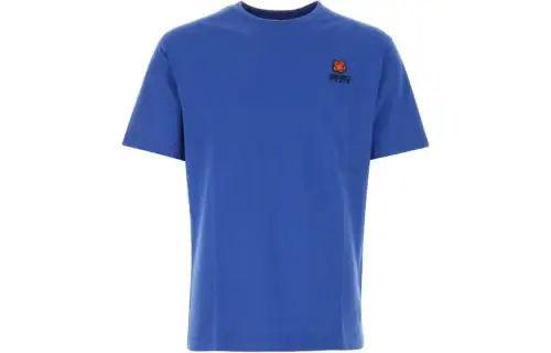 【Previous Season】logo-patch cotton T-shirt