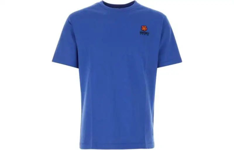 【Previous Season】logo-patch cotton T-shirt