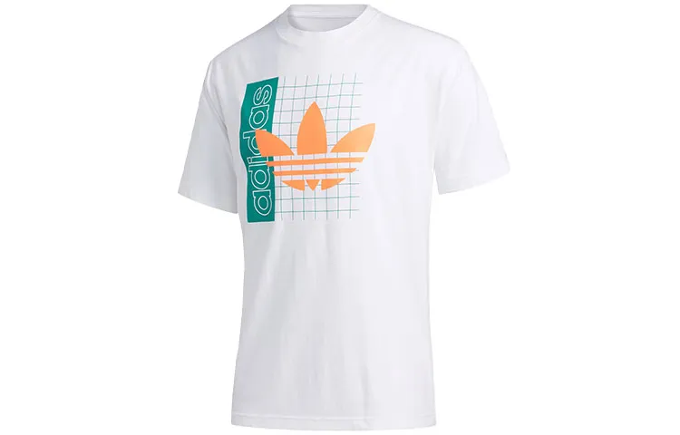 Adidas Originals Set in Sleeve T Shirt Men's White
