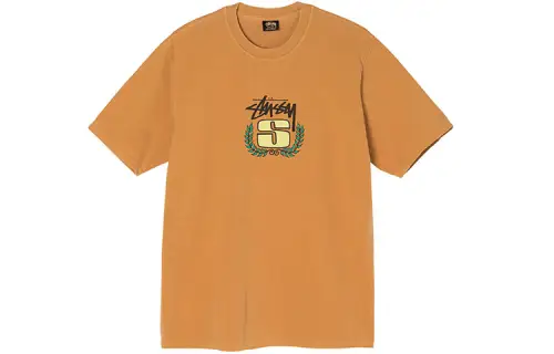 Stussy T Shirts Men's Crew Neck Moderate Straight Fit
