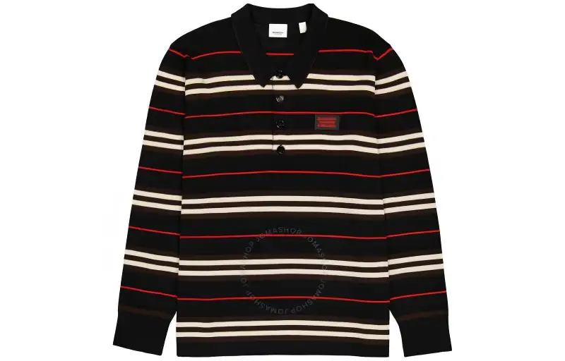 Burberry T Shirts Men's Black Moderate Straight Fit