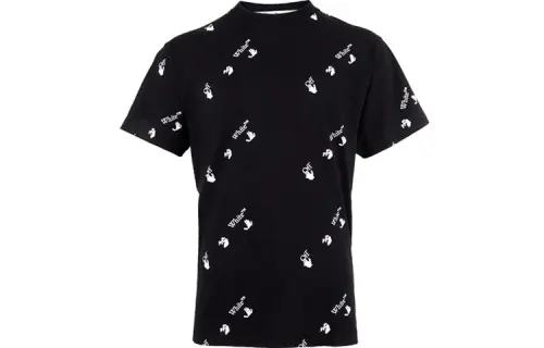OFF-WHITE Swimming Man logo-print T-shirt