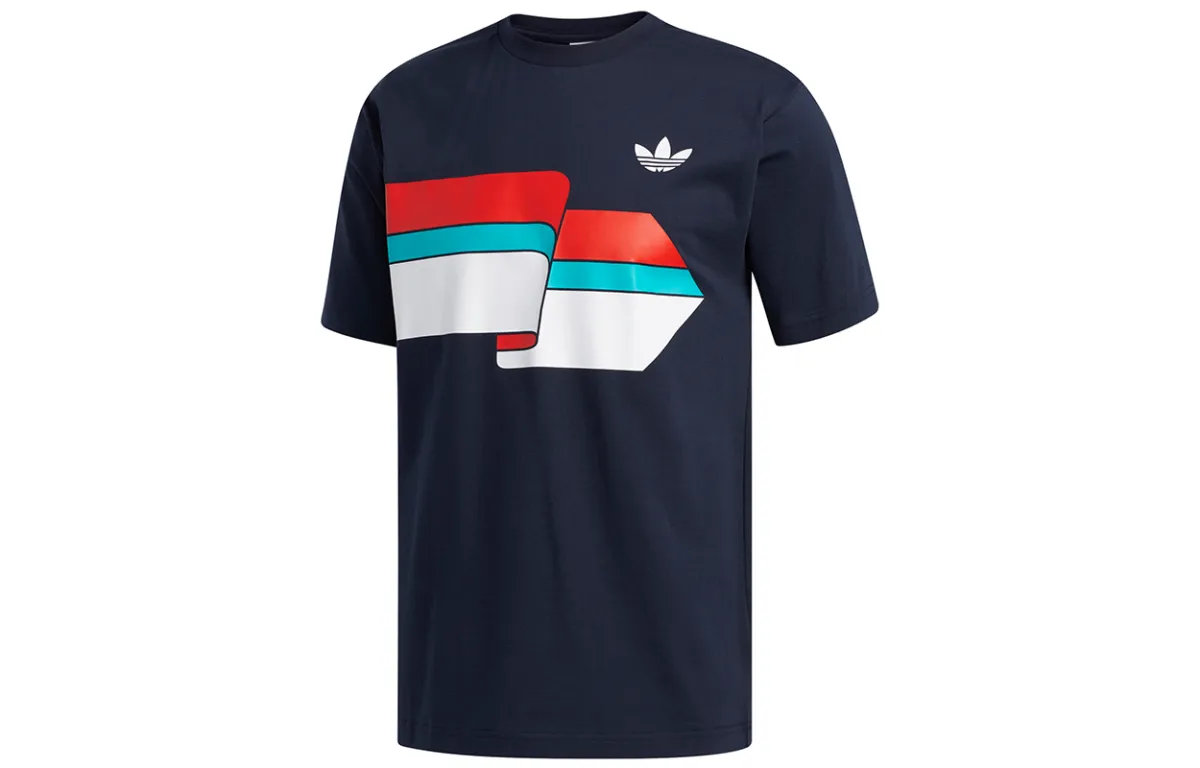 Adidas Originals T Shirt Men's Navy Blue