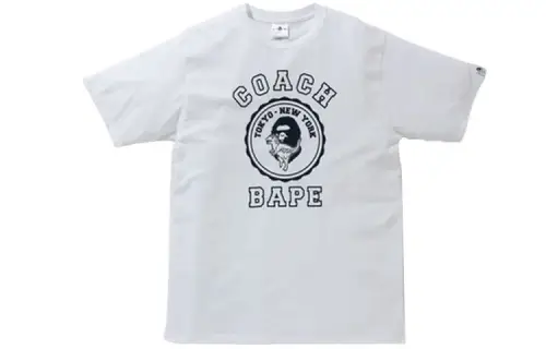 Bape X Coach College Tee
