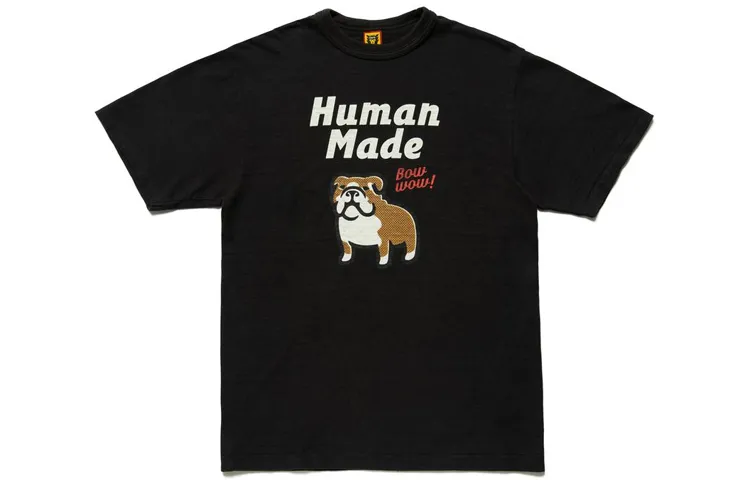 HUMAN MADE T Shirts Unisex Crew Neck Moderate Straight Fit