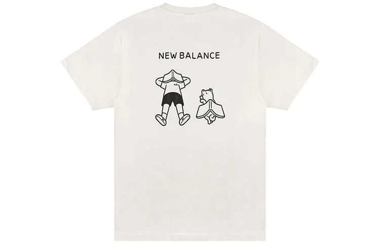 New Balance x Noritake Set in Sleeve T Shirt Unisex White
