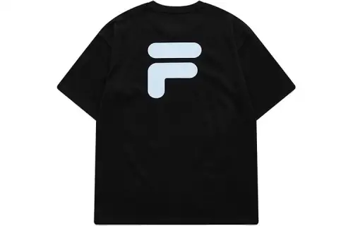 FILA FUSION FOB T Shirt Unisex Black