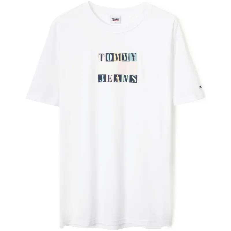 Tommy Hilfiger T Shirt Unisex White