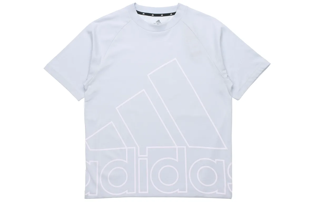 Adidas Set-in Sleeve T-Shirt Men's Blue