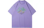 Li Ning x Steven Harrington Skateboard T Shirt Unisex Light Blue Purple