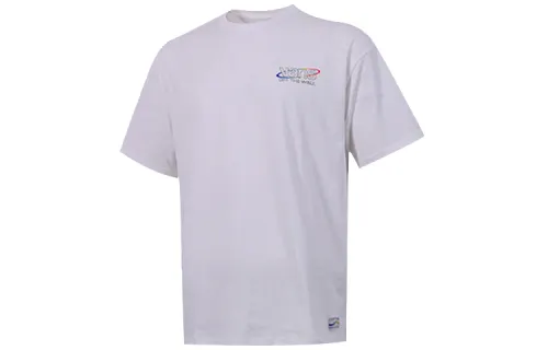 Vans T Shirts Men's White Crew Neck Moderate Straight Fit