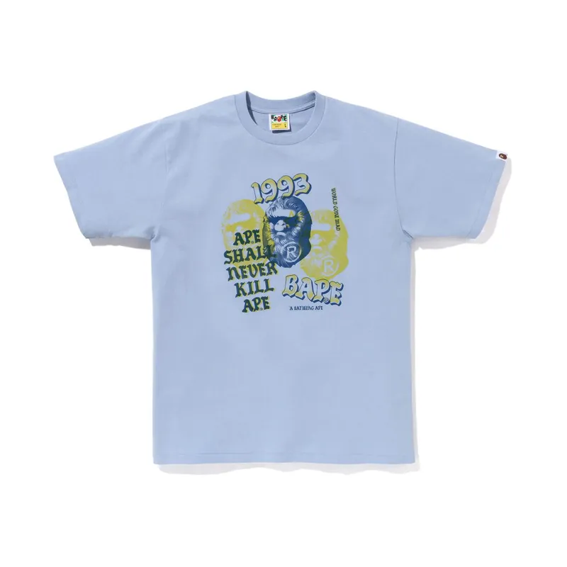 Bape Pigment Three Ape Head Tee