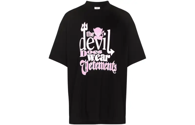 Vetements Devil Does Wear Vetements T Shirt
