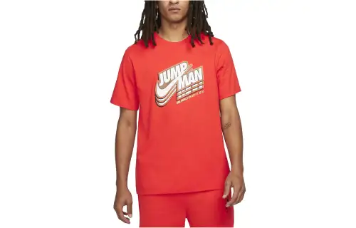 Jordan Air Jordar T Shirt Men's Chile Red