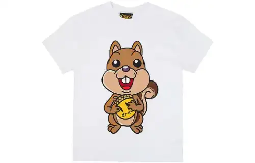 Drew house Smiley Collection T Shirts Unisex White Crew Neck Moderate Straight Fit