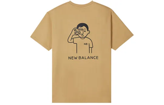 New Balance Noritake Collection T Shirt Unisex Ginger Yellow