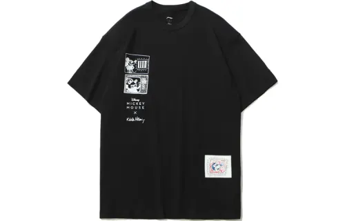 Li Ning x Disney T Shirt Men's Black